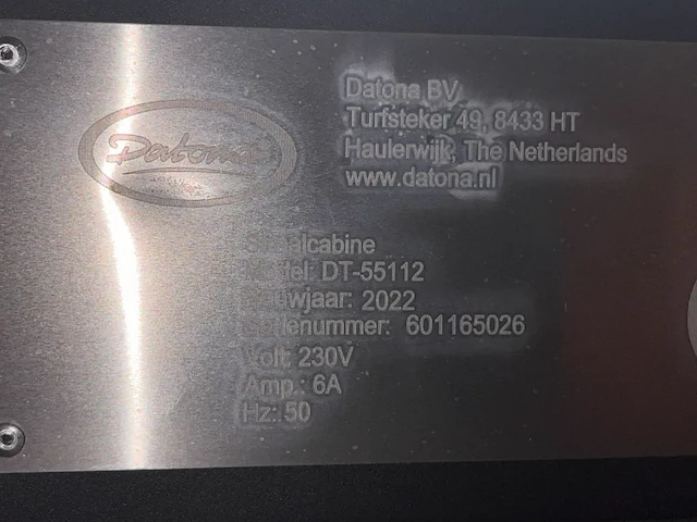 Zandstraalkabine datona, 2022 - afbeelding 6 van  12