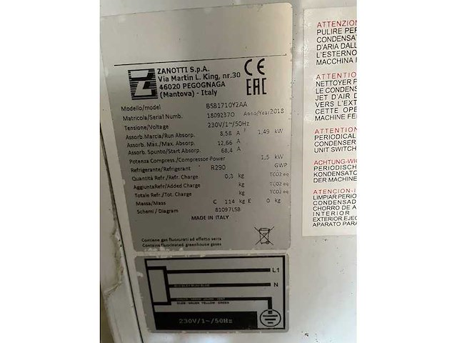 Zanotti - 2018 - bsb1710 y2aa - monoblok plafond - afbeelding 2 van  4