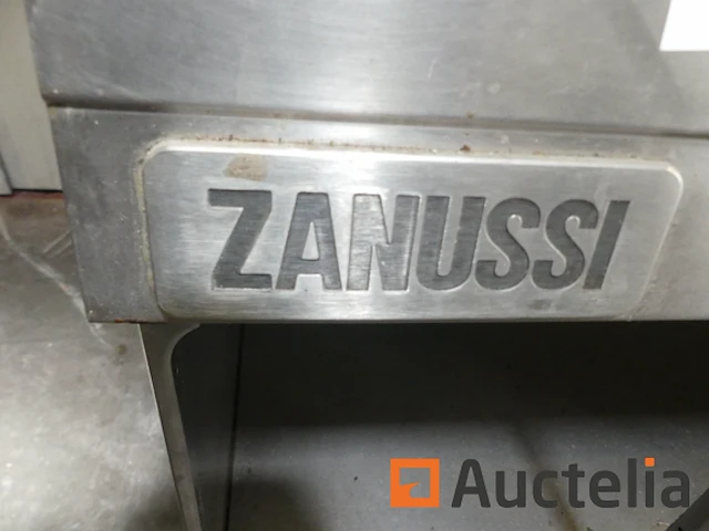 Zanussi 4-pits rvs gasfornuis - afbeelding 1 van  6