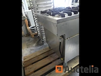 Zanussi 4-pits rvs gasfornuis - afbeelding 6 van  6