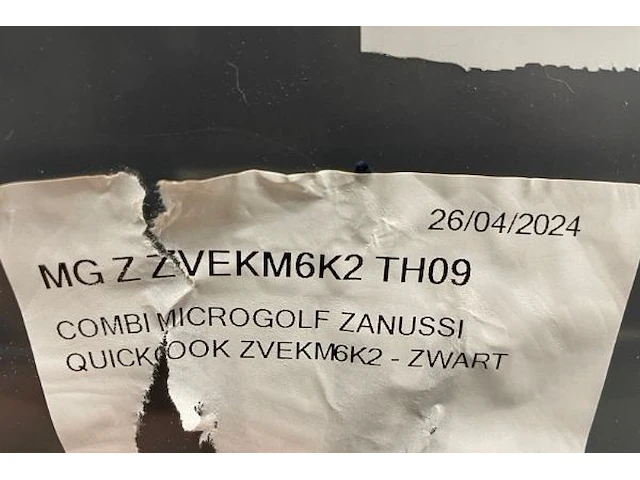 Zanussi combi microgolf inbouw - afbeelding 2 van  2