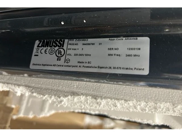 Zanussi combi microgolf - afbeelding 4 van  5