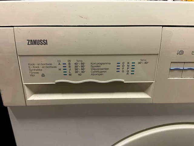 Zanussi fl1022c wasmachine - afbeelding 5 van  11