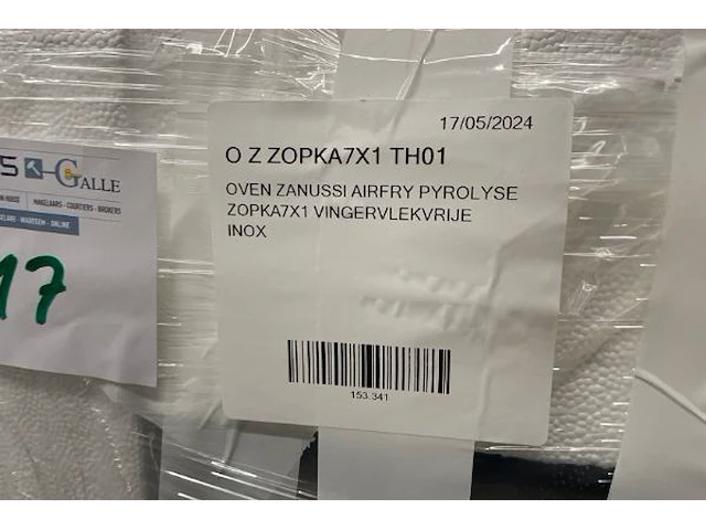 Zanussi inbouwoven - afbeelding 2 van  2
