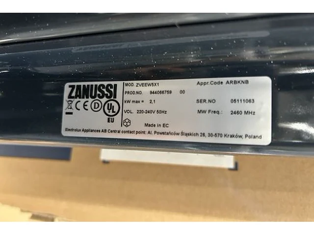 Zanussi microgolfoven - afbeelding 4 van  5