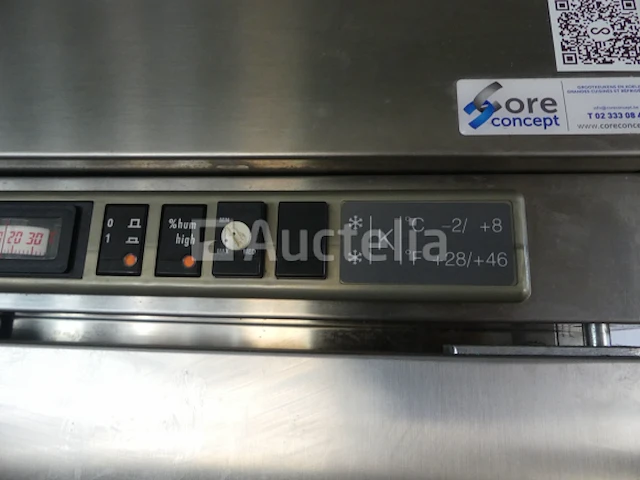Zanussi roestvrijstalen professionele koelkast - afbeelding 5 van  5