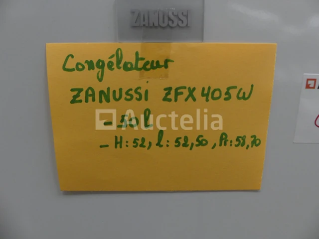 Zanussi tafelmodel vriezer zfx405w - afbeelding 2 van  4