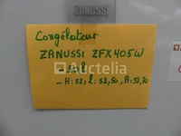 Zanussi tafelmodel vriezer zfx405w - afbeelding 2 van  4