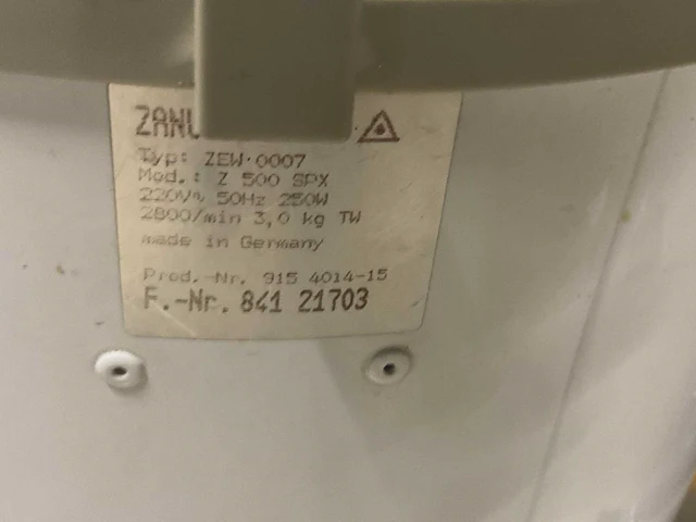 Zanussi zew-0007 zwierder - afbeelding 4 van  4