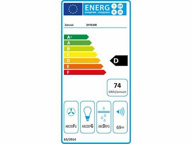 Zanussi zht630b - afbeelding 2 van  2