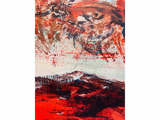 Zao wou ki - kleurenets - afbeelding 6 van  7