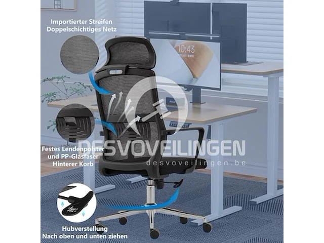 Zeape ergonomische bureaustoel - afbeelding 3 van  3