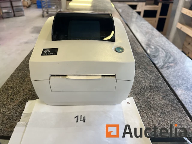 Zebra gc420d etiketteermachine - afbeelding 1 van  4