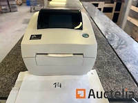Zebra gc420d etiketteermachine - afbeelding 1 van  4