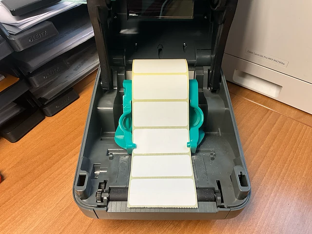 Zebra gk420t labelprinter - afbeelding 2 van  3