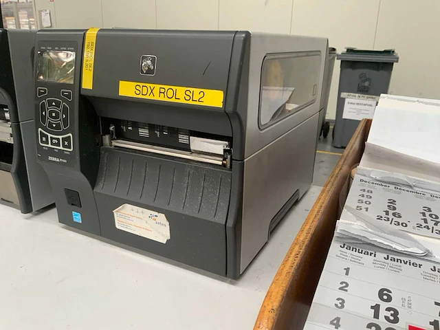 Zebra zt420 thermische labelprinter - afbeelding 1 van  5