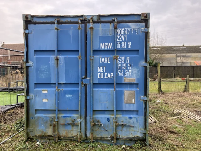 Zeecontainer 6 meter - afbeelding 4 van  11