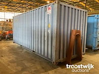 Zeecontainer met containerslede met haak - afbeelding 1 van  6
