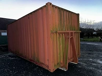 Zeecontainer met verlichting en elektriciteit compleet met inbouwkast. - afbeelding 11 van  18