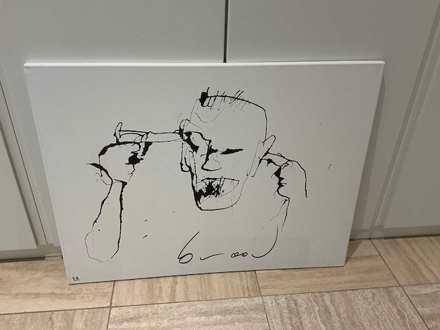 Zeefdruk herman brood - afbeelding 1 van  3