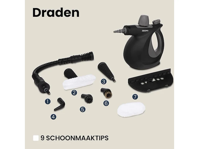 Zeegma stoomreiniger - afbeelding 4 van  8