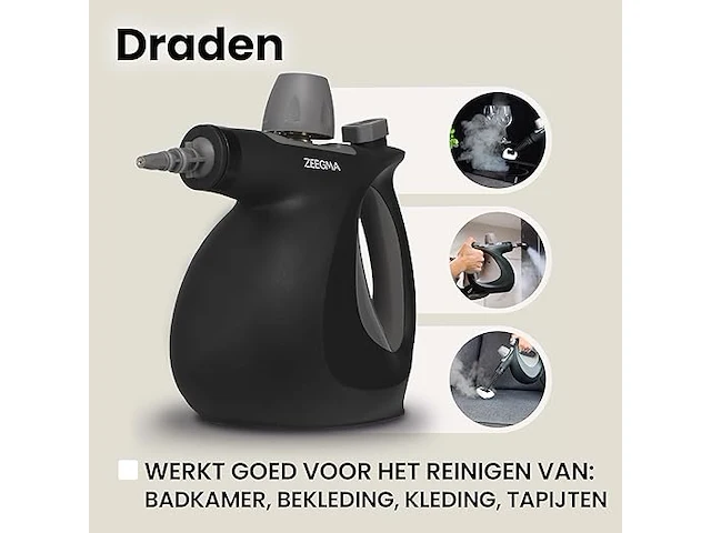Zeegma stoomreiniger - afbeelding 7 van  8