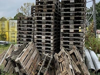 Zeer grote partij palleten bestaande uit plm 420 europalleten - afbeelding 3 van  16