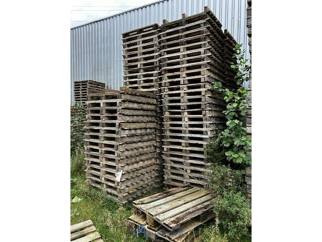 Zeer grote partij palleten bestaande uit plm 420 europalleten - afbeelding 10 van  16