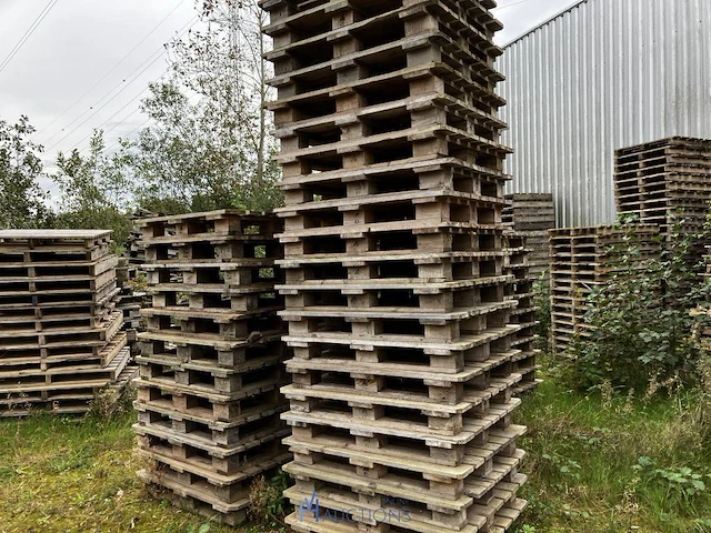 Zeer grote partij palleten bestaande uit plm 420 europalleten - afbeelding 11 van  16