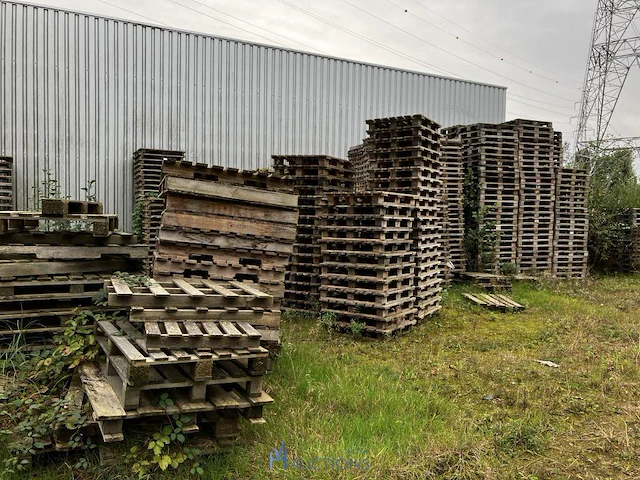 Zeer grote partij palleten bestaande uit plm 420 europalleten - afbeelding 12 van  16