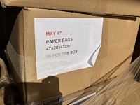 Zeer grote partij papieren draagtassen may - afbeelding 13 van  17