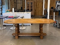 Zeer mooi gepatenteerde - antieke - tafel - afbeelding 1 van  4