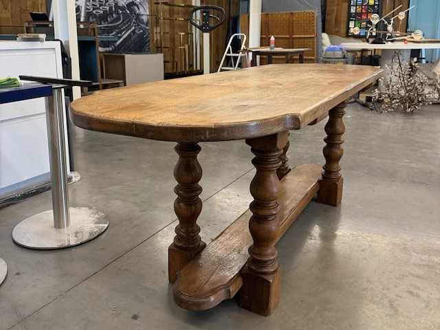 Zeer mooi gepatenteerde - antieke - tafel - afbeelding 2 van  4