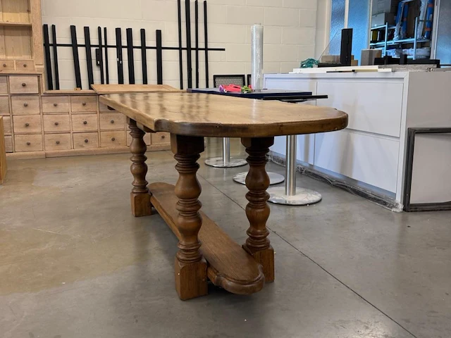 Zeer mooi gepatenteerde - antieke - tafel - afbeelding 4 van  4