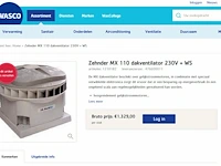 Zehnder - mx110 + ws - 476600011 - dakventilator - afbeelding 2 van  5