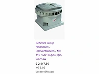 Zehnder - mx110 + ws - 476600011 - dakventilator - afbeelding 3 van  5
