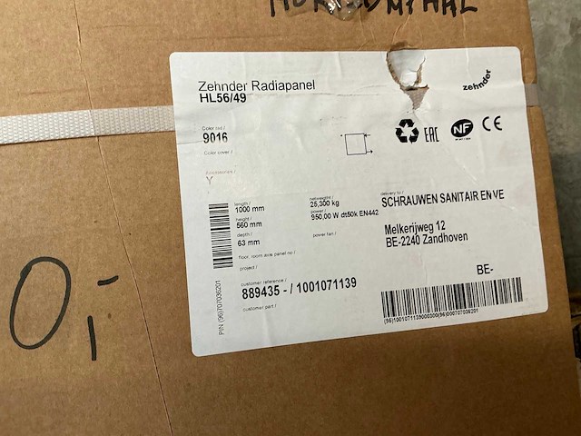 Zehnder hl 56/49 paneelradiator - afbeelding 5 van  5