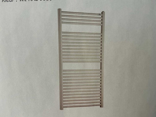 Zehnder toga handdoekradiator (2x) - afbeelding 1 van  3