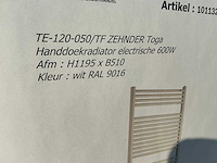 Zehnder toga handdoekradiator (3x) - afbeelding 2 van  3