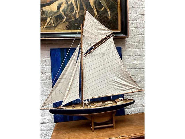 Zeilboot h:80cmx75cm - afbeelding 1 van  1