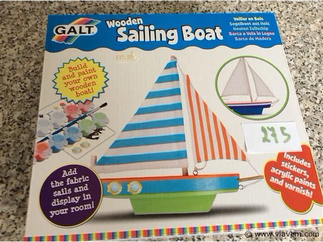 Zeilboot - afbeelding 1 van  1