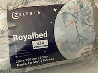 Zelesta aqua forest 200 x 200 300 gr - afbeelding 1 van  3