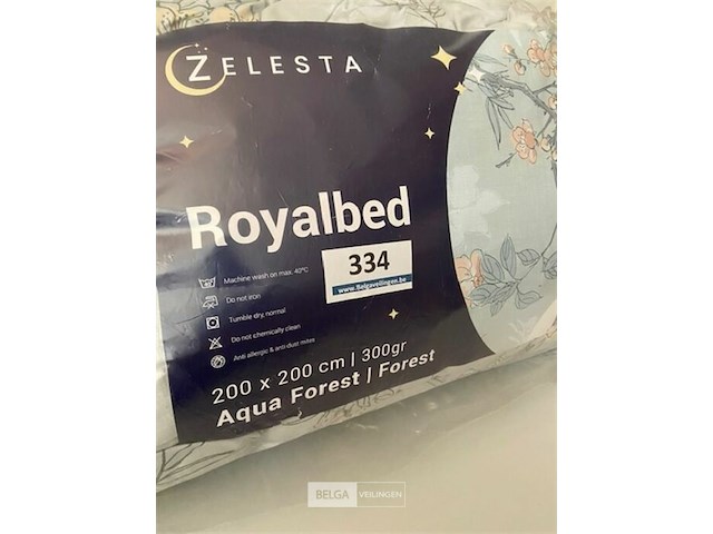 Zelesta aqua forest 200 x 200 300 gr - afbeelding 3 van  3
