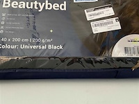 Zelesta beautybed 140 x 200 200 gr universal black - afbeelding 1 van  3