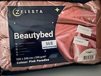 Zelesta beautybed 200 x 200 200 gr pink paradise - afbeelding 2 van  3