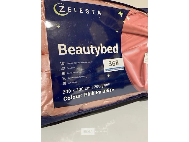 Zelesta beautybed 200 x 200 200 gr pink paradise - afbeelding 3 van  3