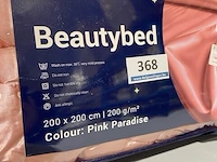 Zelesta beautybed 200 x 200 200 gr pink paradise - afbeelding 3 van  3