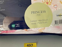Zelesta dekbed princess pink 140x200 inclusief kussensloop - afbeelding 3 van  3