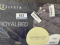 Zelesta royalbed anthracite 140 x 200 300 gr