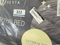 Zelesta royalbed anthracite 140 x 200 300 gr - afbeelding 3 van  3